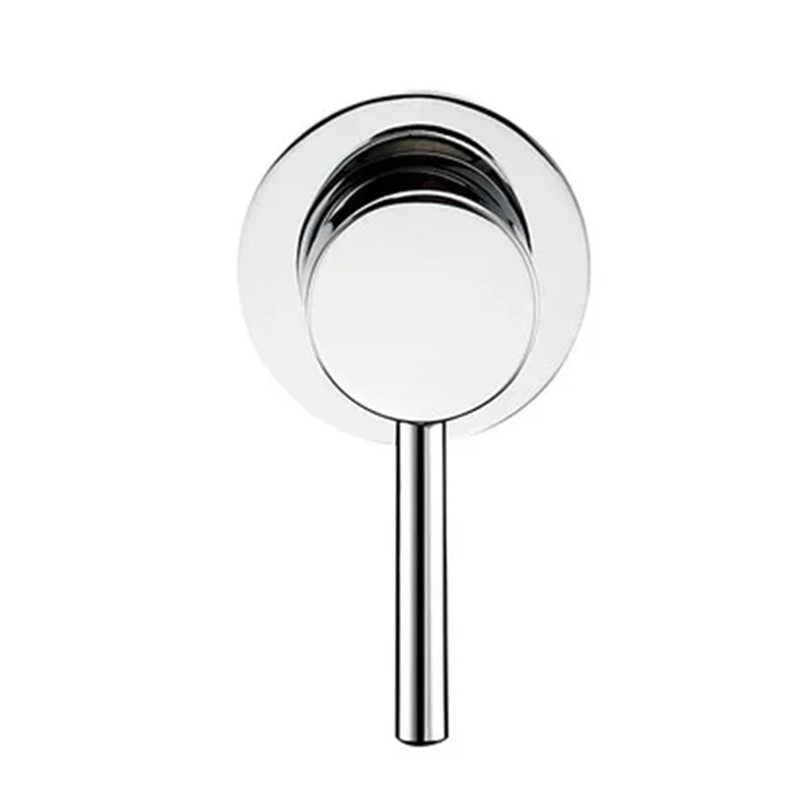 Iddcmwnb One Color Concealed Faucet Body Switch Embedded Wall Row Basin Split Type Hot And Cold Mixed Water Control Valve(Chrome Plating-1)