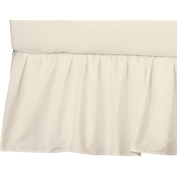 portable crib skirt