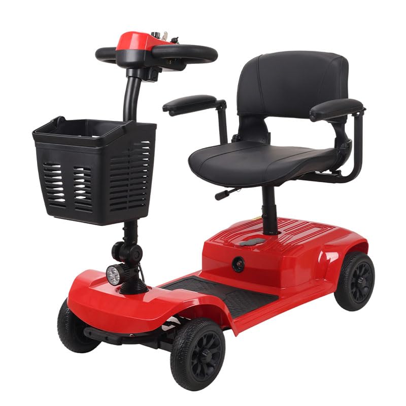 Scooter Eléctrico para Mayores Compacto, Estrecho - Para Espacios Pequeños