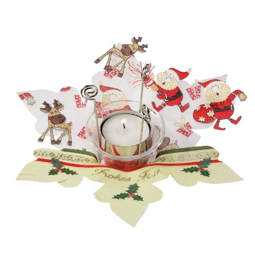 HobbyfunCREApop® Ice Crystal Lantern Approx. 20 cm Pack of 2