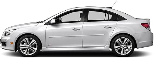 FE-Cruze - Moldura lateral de carrocería compatible con Chevrolet Cruze, talla única , NEGRO WA8555 (GBA)