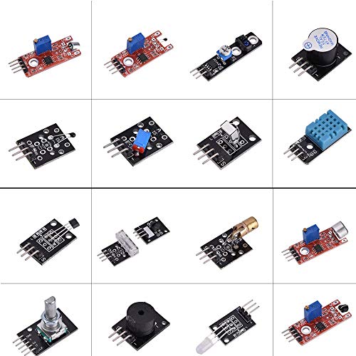 37/Set Sensor Assortment Kit 37 in 1 Sensor Module Starter Kit for Arduino MCU Educ(Infrared/Temperature/Avoid Obstacle/Buzzer Sensor etc) - Image 7