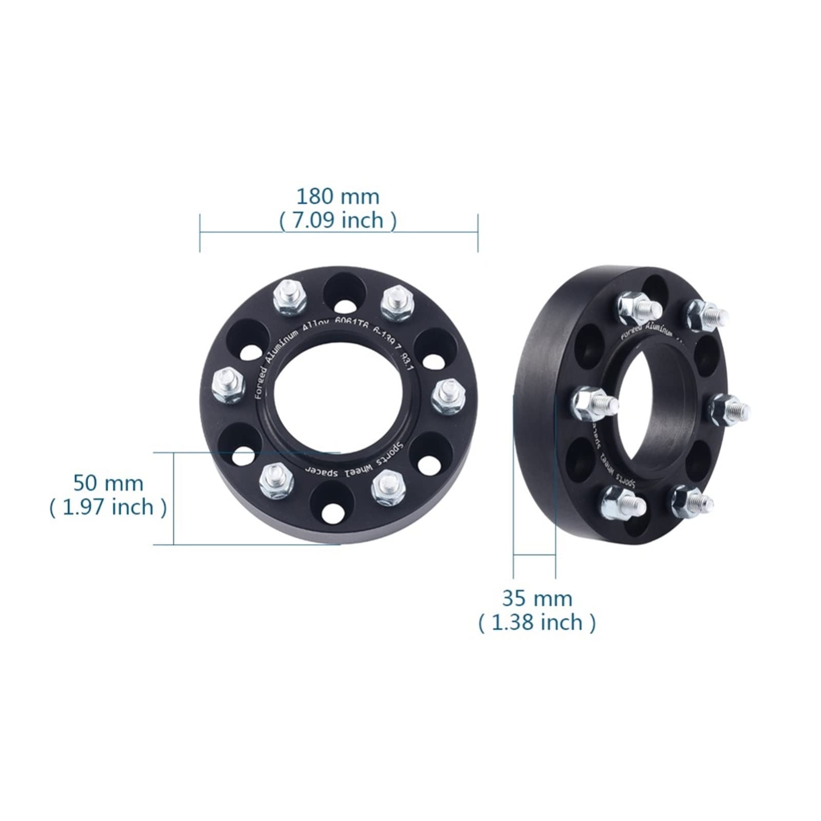 Joints Moyeu Roue Élargis Adaptateur D'entretoise De Roue De Voiture Alésage Central 93.1MM PCD 6x139.7 M12x1.5 Moyeu Centré 6 Pattes 4 Pièces/Ensemble
