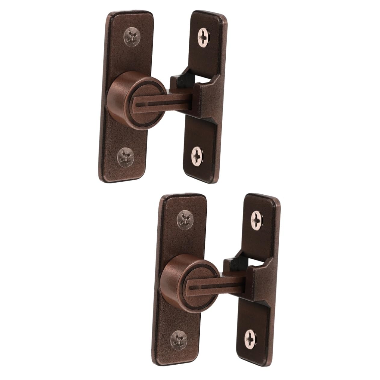OSALADI 2pezzi Chiavistello Per Porta Scorrevole Luminosa Con Ingranaggio Gradi Serratura Per Sicurezza Di Finestre e Porte Installazione Facile e Resistente All Usura