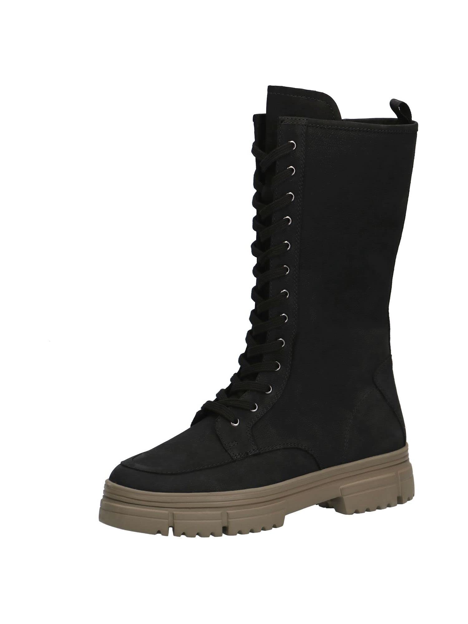 CAPRICE Women's 9-9-25208-29 Ankle Boot, Black Nubuck, 6 UK