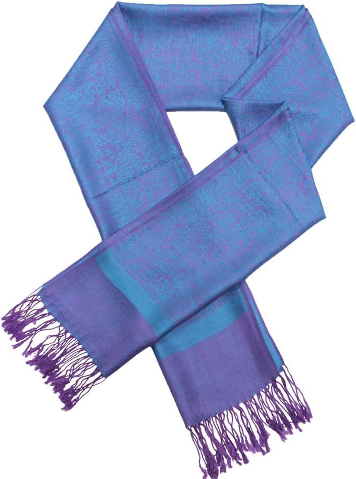 Pashmina Shawl Wrap for Women Soft Lightweight Multi-Purpose Scarf for Weddings, Parties & Casual Wear
