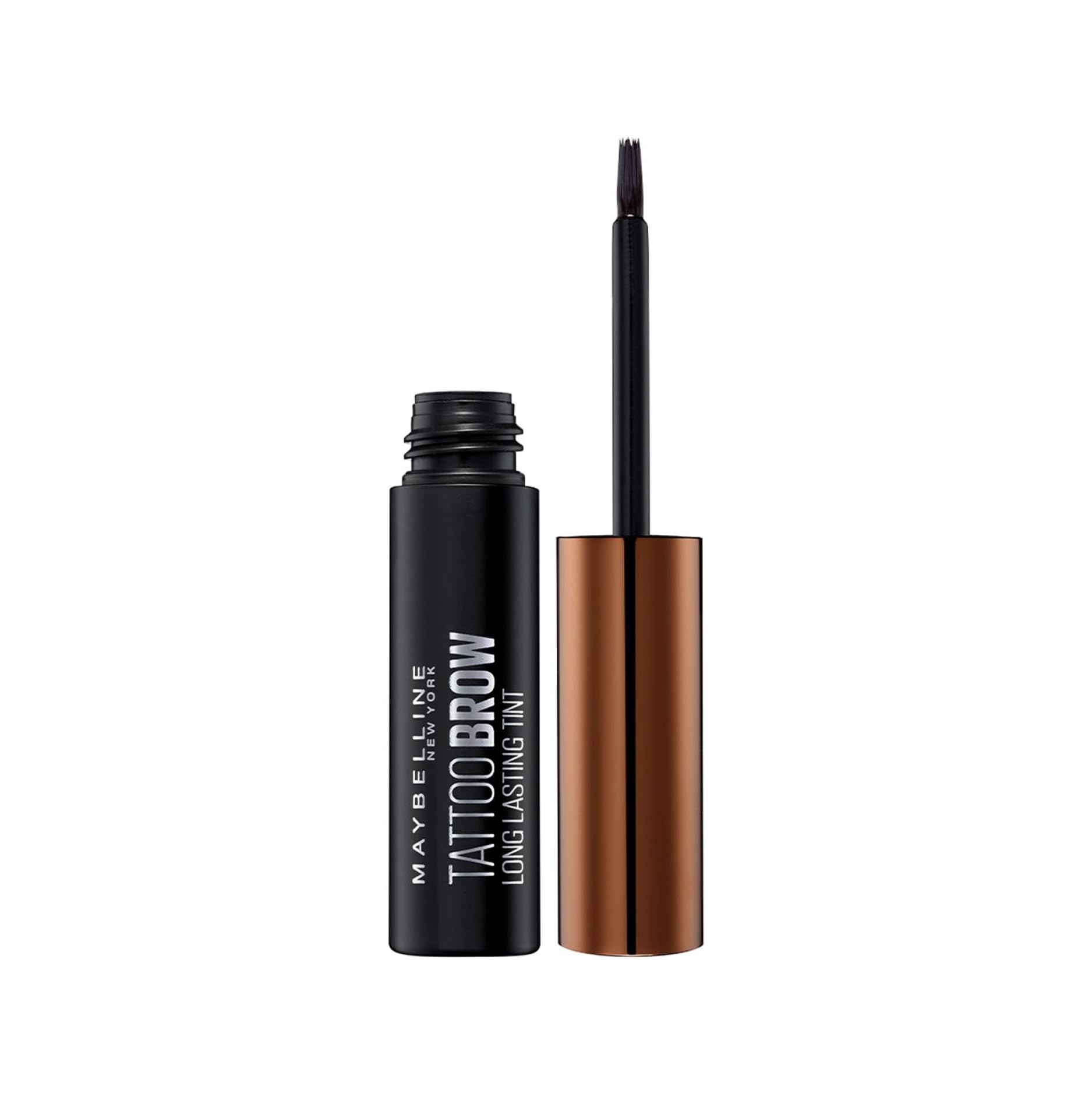 Maybelline New York Tinta Sopracciglia Semipermanente Tattoo Brow Peel-Off, Risultato Definito fino a 3 Giorni, Light Brown (01), 4,6 g