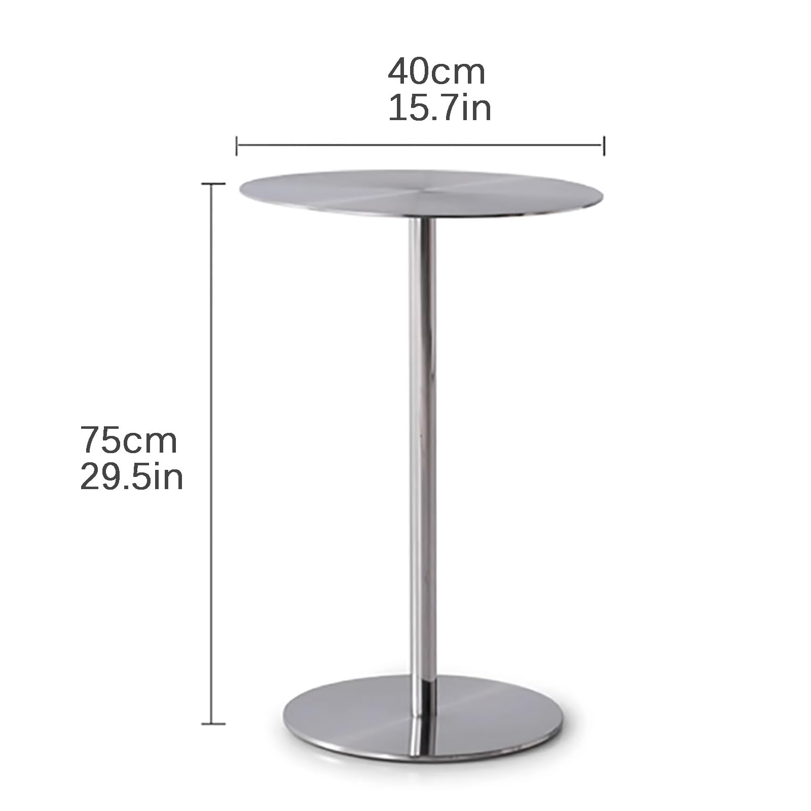 サイドテーブル　ステンレス　シルバー　　　ミニサイズ　小さめ サイドテーブル ステンレス シルバー ミニサイズ 小さめ サイド