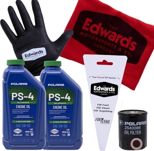 Edwards Oil Change Kit fits 2014-2024 Polaris Ranger 570