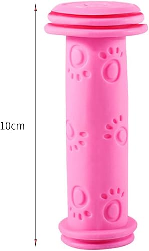 Miniatura 5 de 1 par de empuñaduras de bicicleta para niños, rojo/azul/rosa/verde/negro, antideslizantes, agarres de manillar de bicicleta, empuñaduras de