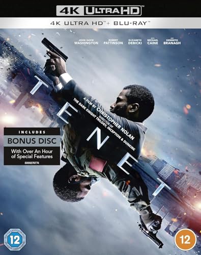 Image of Tenet [4K UHD + Blu-ray] (3-Disc Set / Bonus Disc Included) [Region Free]