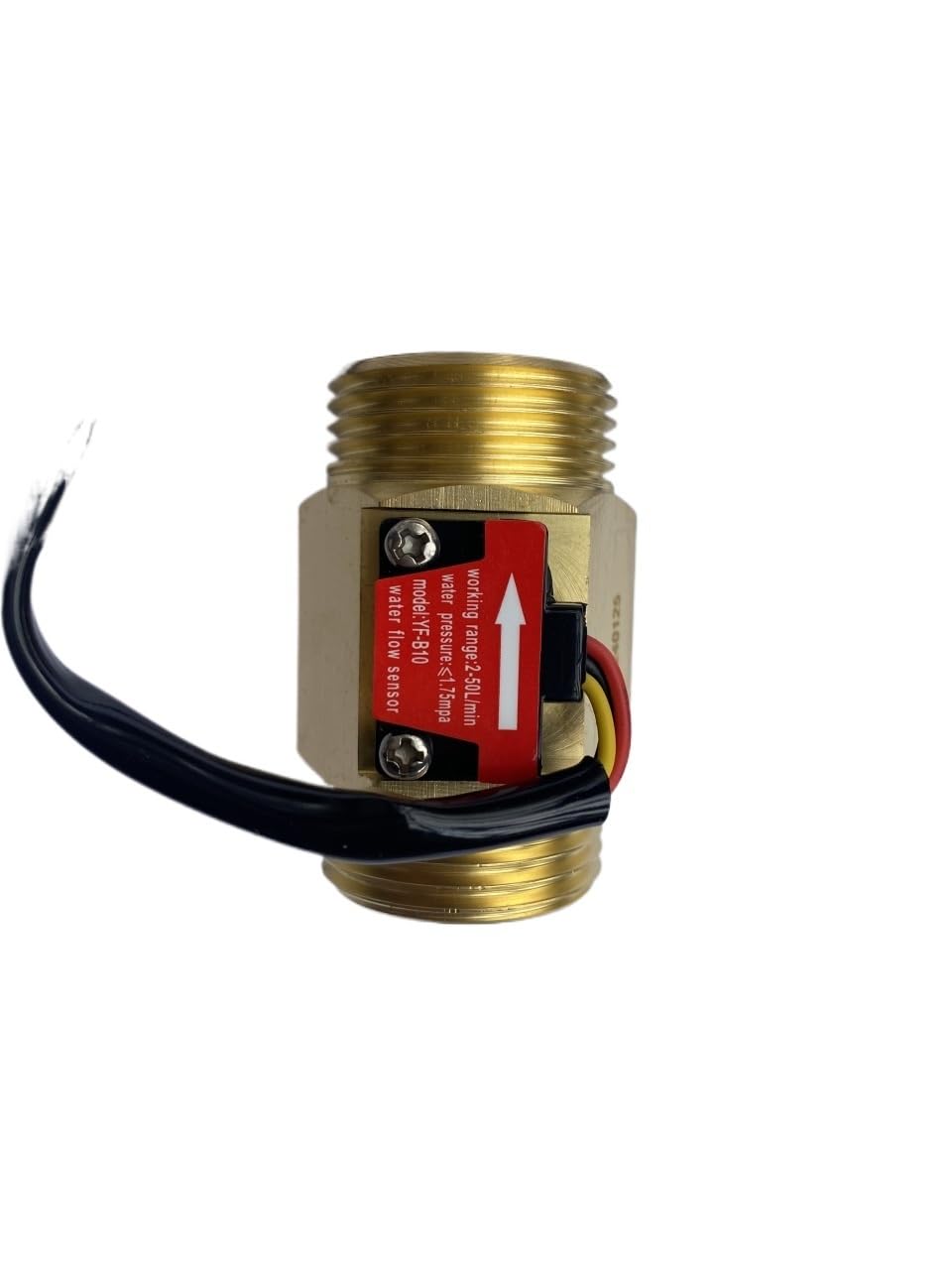1 sensor de flujo Hall de latón, sensor de flujo de agua, caudalímetro, control, sensor de líquido, interruptor(DN80)