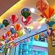 30cm Papierlaterne Runde, Weiß Papierlampion Heißluftballon Papierlaterne Deko Ballon Lampenschirm für Hochzeit Feier Geburtstag Party