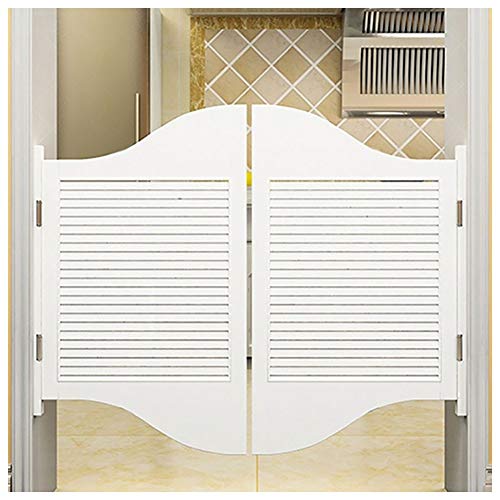 GuoWei Louvered Saloon Door Cafe Door Swinging Door Bar Kitchen