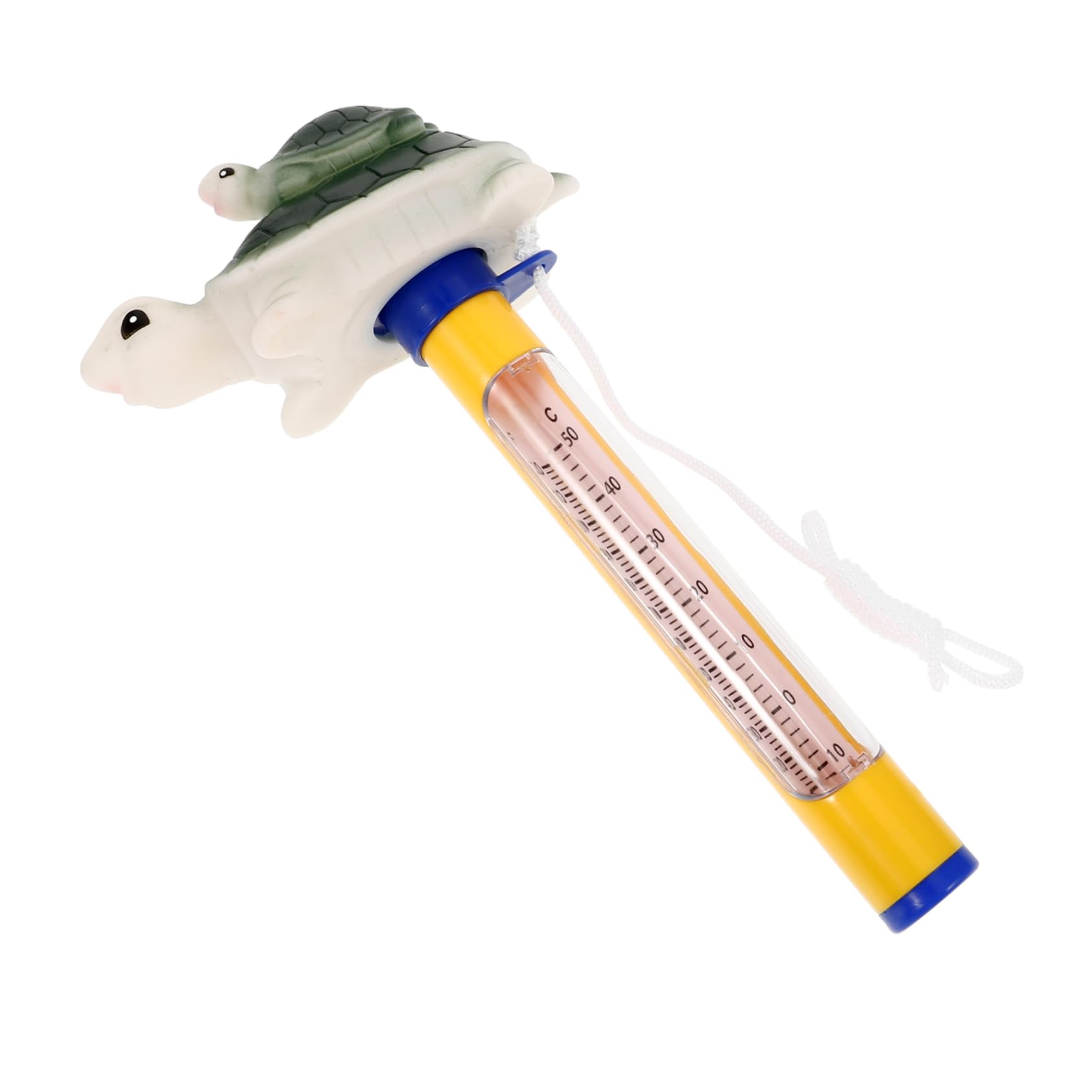 TOYANDONA 4 Pezzi Termometro Galleggiante per Stagni Misuratore Temperatura Forma per Vasche Idromassaggio e Acquari con Sicurezza