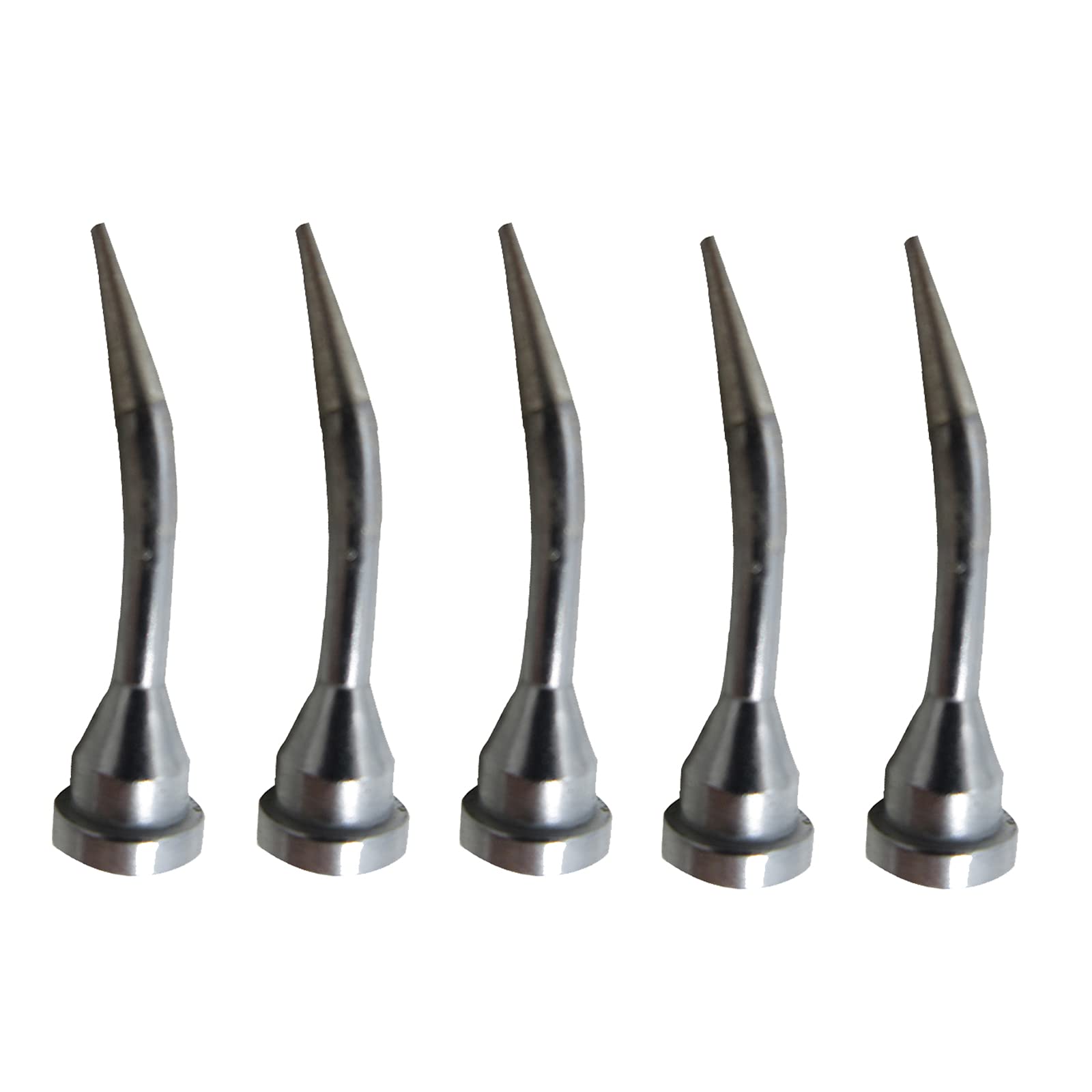 ACE Soldering Tips for WXP80 WSP80 WP80 WP120 MPR PE75 TCP12 TCP24 TCP42 TCPS WSFP8 WT1014 WSD81 WSD121 WSF81D8 WSF81D5 WS81 WSD80 WS80 Solder Iron Tip (5, LT1SLX (Bent Conical 0.012" / 0.30mm))