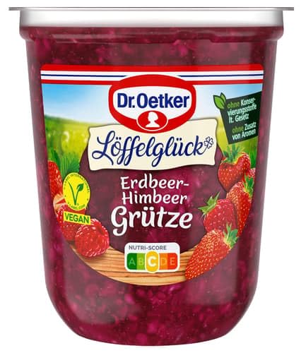 Dr. Oetker Erdbeer-Himbeer Grütze (0.4 kg)