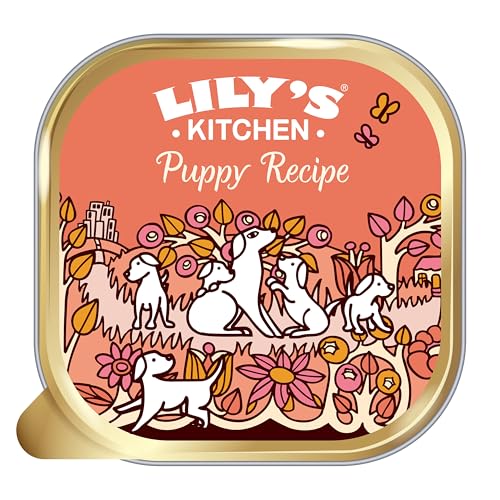 Lily’s Kitchen Made with Natural Ingredients Puppy Recipe With Chicken Wet Dog Food Tray (10 x 150g)