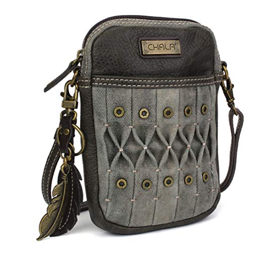 Chala Cell Phone Crossbody Purse - Handbag with Adjustable Strap - Olive