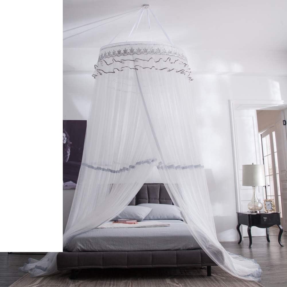 KID LOVE Mosquito Net Dome,lace Princess Bed Canopies Bedding Decor for Baby Kidsb