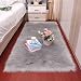 n/a Tapis Moelleux Rectangulaires En Peau De Mouton Laine En Peluche Douce Tapis De Sol De Salon Moderne Tapis De Décoration Intérieure (Color : C, Size : 60 * 120cm)