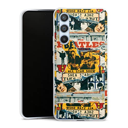DeinDesign Coque Slim Compatible avec Samsung Galaxy A54 5G Coque Ultra Fine Coque en Silicone Ultra Fine The Beatles Rock ‘n’ Roll Musique - Les Beatles, Paul McCartney, John Lennon, RIngo Starr, George Harrison DeinDesign Coque Slim Compatible avec Samsung Galaxy A54 5G Coque Ultra Fine Coque en Silicone Ultra Fine The Beatles Rock 'n' Roll Musique