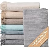 Jarapa Home - Bettüberwurf & Sofaüberwurf - Hochwertige Schutzhüllen für Sofa & Bett. Spannbezüge für Sofas & Sofaüberwürfe. Bequeme Sofadecken für Sitzfläche & Überwurf Sofa