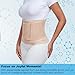 Postpartum & Post Surgery Abdominal Binder. Postpartum Belly Band Support Recovery after C-Section, Natural Birth, Hysterectomy, Hernia Belt (Beige,M)