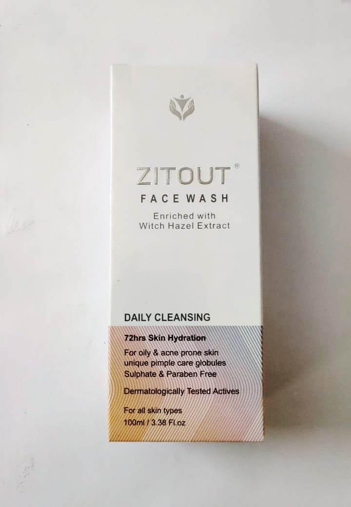 ZITOUT FACEWASH ENRICHED WITH WITCH HAZEL EXTRACT 100ML