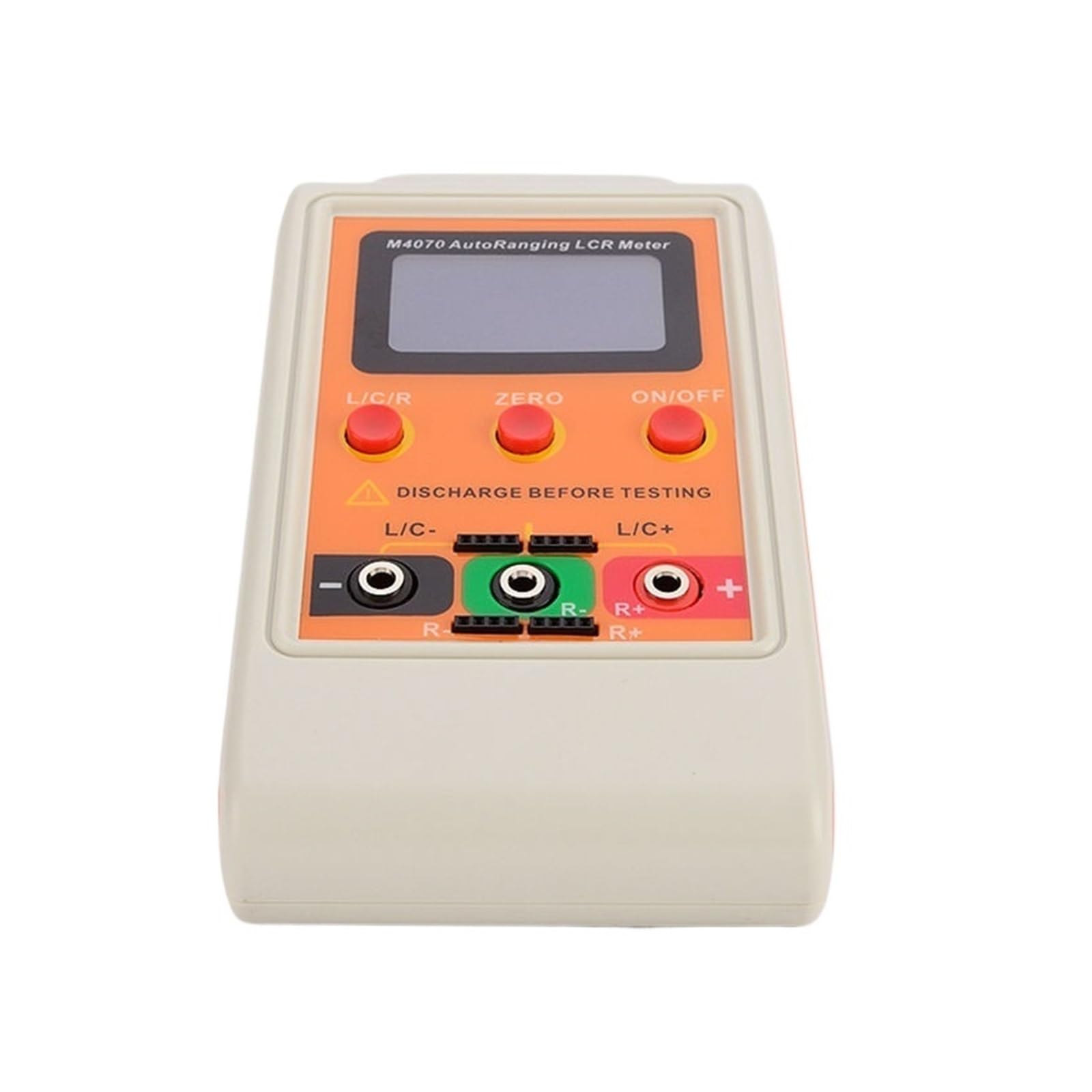 LCR Messgerät, AutoRange LCR Brückenkapazitätsmessgerät Digitale Kapazität Induktivität USB PC-Programm Große Reichweite 100H 100mF 20MR Wiederaufladbar