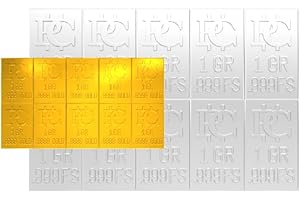 Pure Gold and Silver Bullion Bars