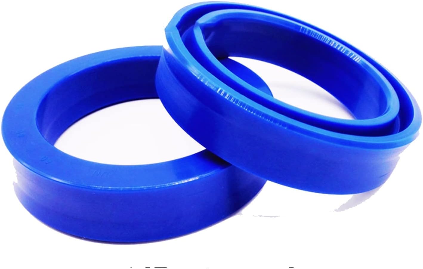 GRESIK Seal Washer 5pcs UN Type PU Oil Seal, ID 4-8 Mm U Cup Hydraulic Cylinder Piston Rod Oil Seal, U-Ring Single Seal Polyurethane Lip Rubber Gasket Lip (Color : 5 pcs, Size : 5x12x5)