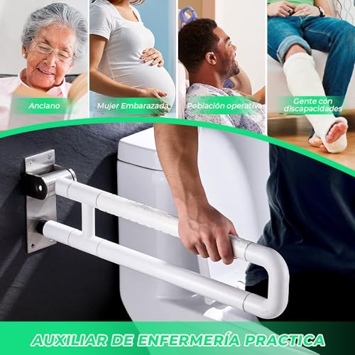 Consejos y comparativas para Comprar Barras de apoyo para baño comprados en linea. 50 Imagen adicional