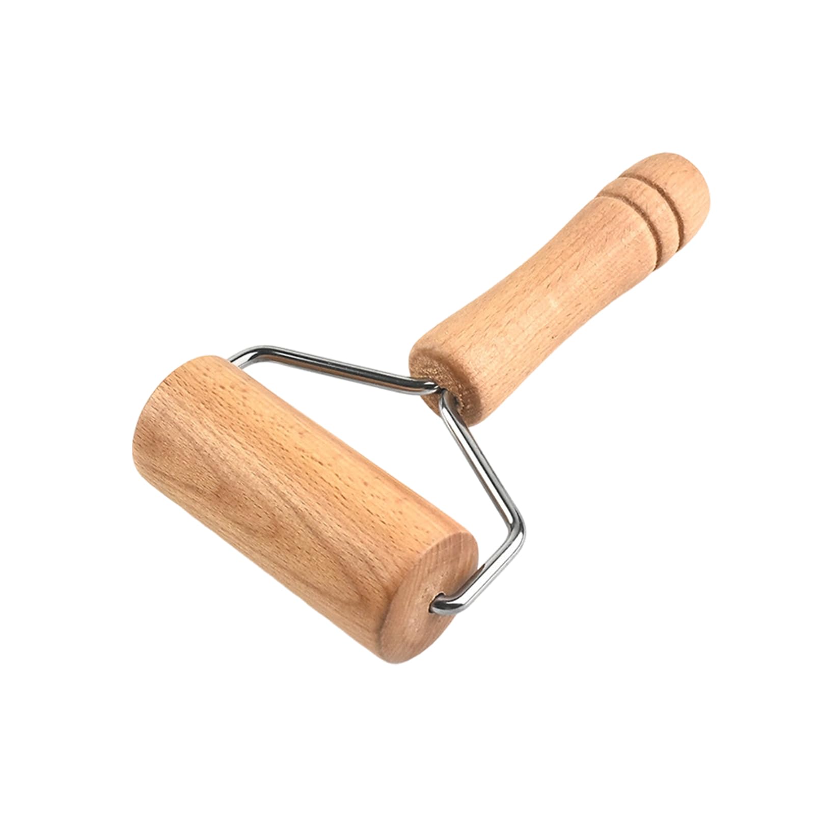 jiingekk Beechwood Rolling Pin for Pastries Tortillas Pizza Cookie Dumplings Baking Ergonomic Dough Roller Wooden Tool Beechwood Rolling Pin for