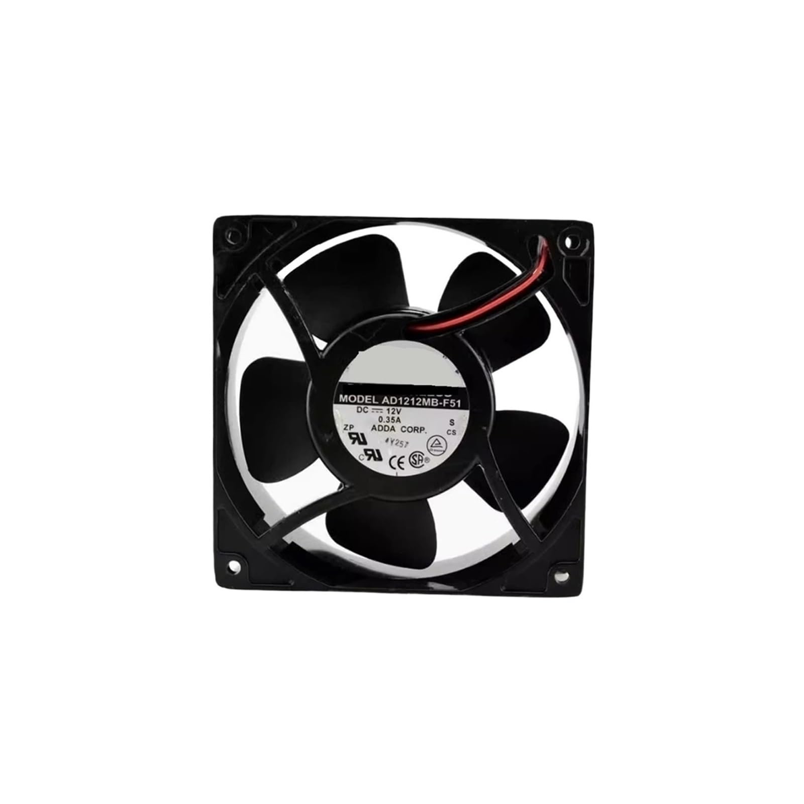 YMUGUEGH 12038 12V 0.35A AD1212MB-F51 2pin fan