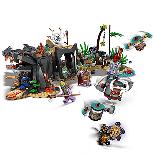 LEGO 71747 NINJAGO Das Dorf der Wächter Bauset, mit Ninja Cole, Jay und Kai Minifiguren, Spielzeug ab 8 Jahren – Bild 3