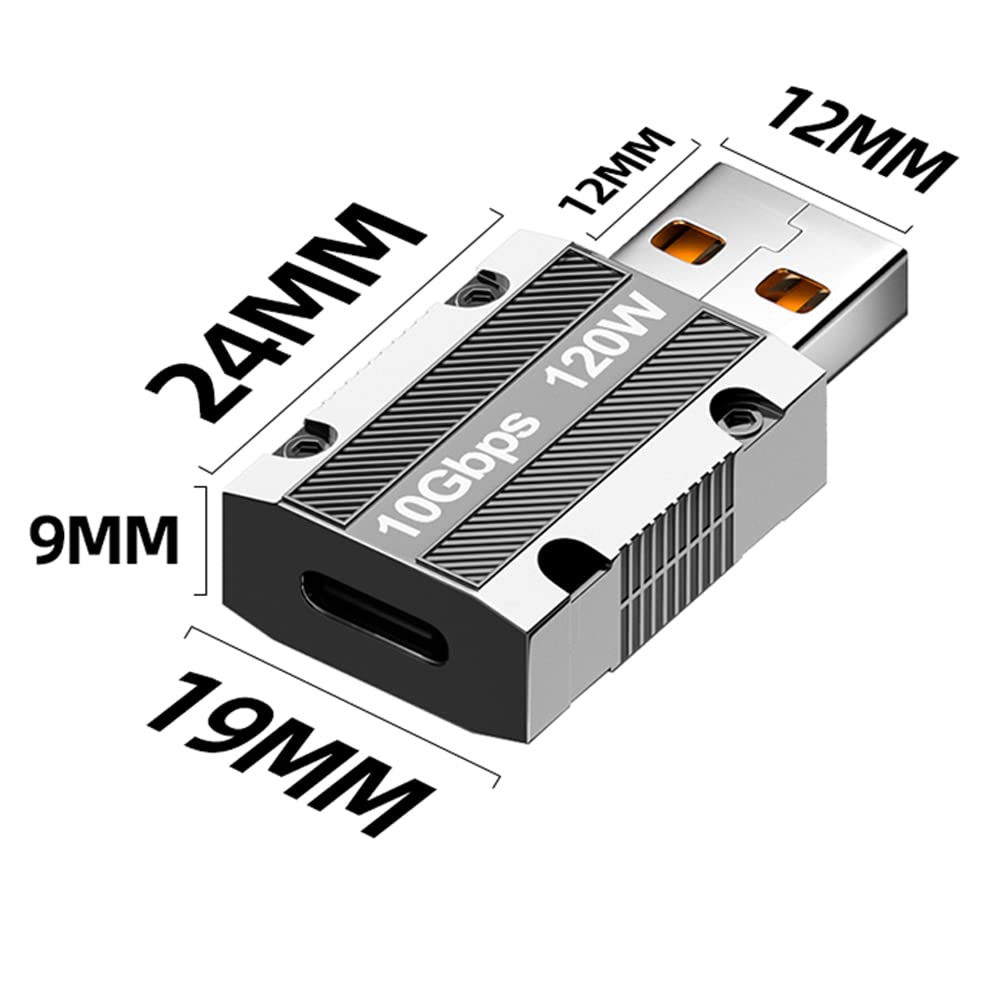 Adaptateur double USB-C Femelle vers USB-C Mâle, Audio + Charge 2-en-1 - Noir - Français
