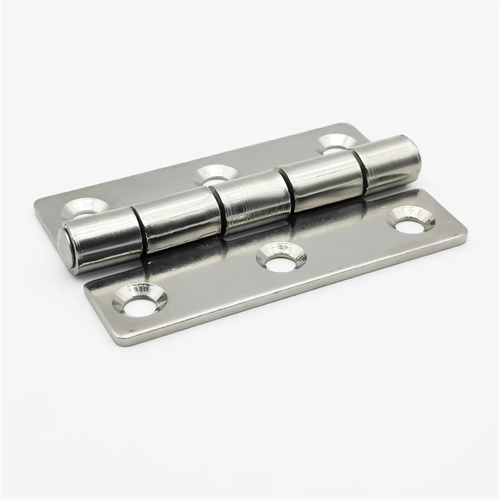 CL253 304SS Bisagra plana de 4 orificios for gabinete eléctrico 1 pieza(CL253-3 Mirror Light)