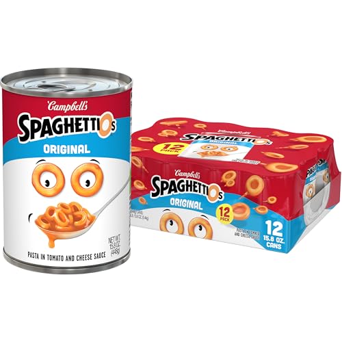 25% coupon - SpaghettiOs Original, 15.8oz, 12 Cans