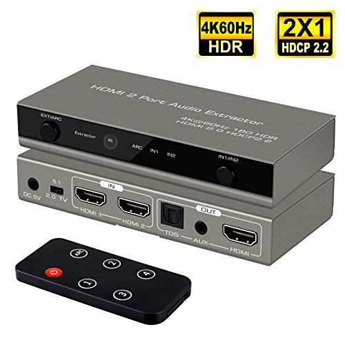 HDMI Switch 2 in 1 Out, avedio links 2 Ports HDMI Switch Splitter