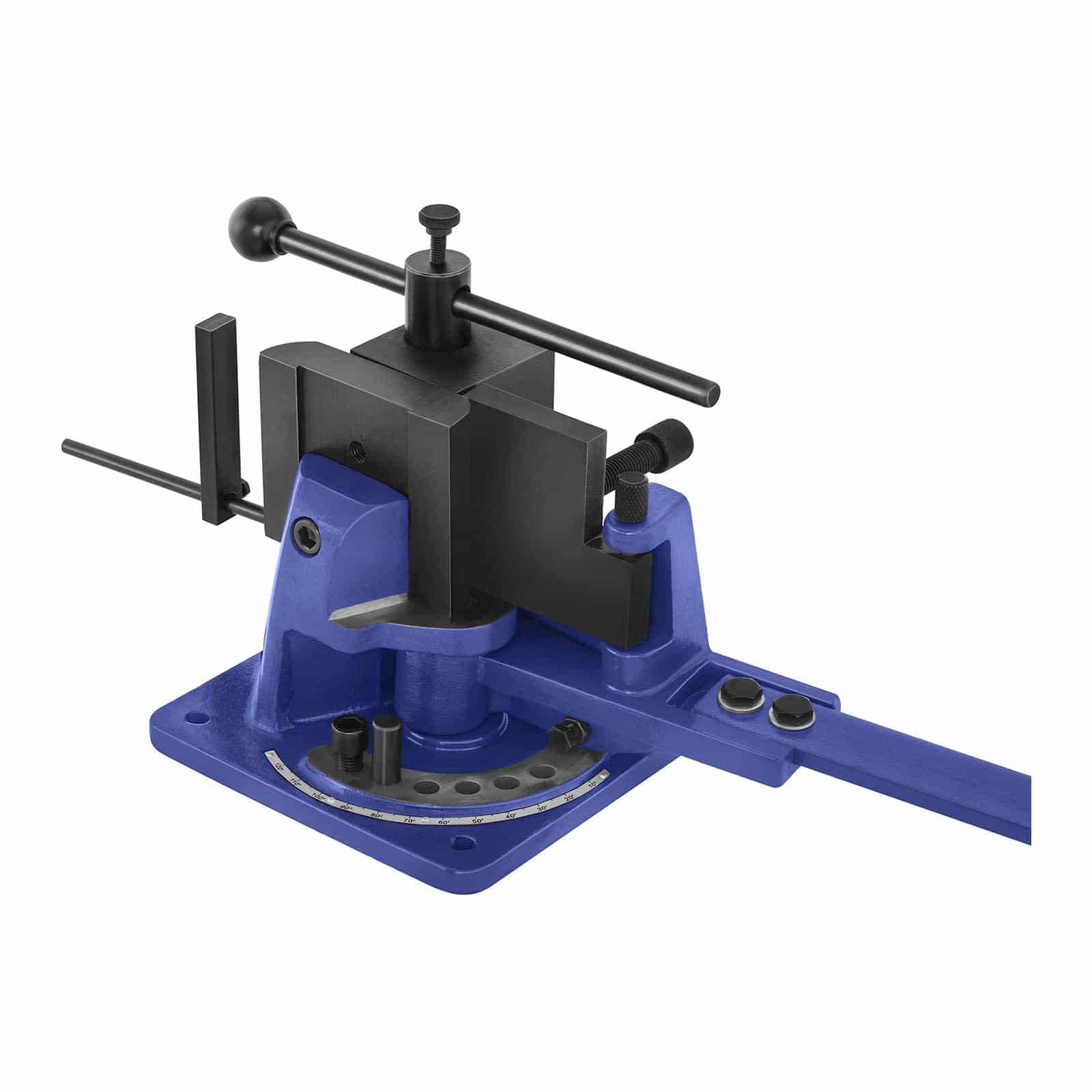 MSW Dobladora Universal Plegadora De Chapa MSW-UB100 (Carcasa Fabricada En Acero, Doblado En Frío De Hasta 100 x 6 mm, Ángulo De Ajuste 120°)