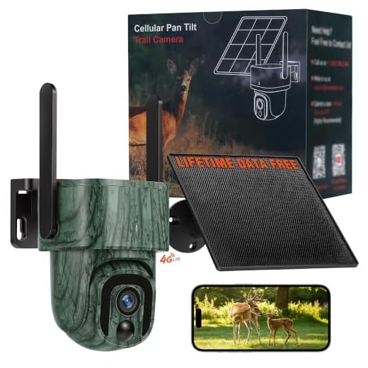 Zleo Lifetime Data-Free Trail Camera with Cellular Service, No Monthly Fees