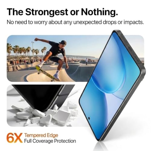 Image of Tempered Glass Screen Protector Guard for Oppo Reno 16 5G | Anti Reflection Technology, Military Grade, Extreme Touch Response, Easy Install Kit