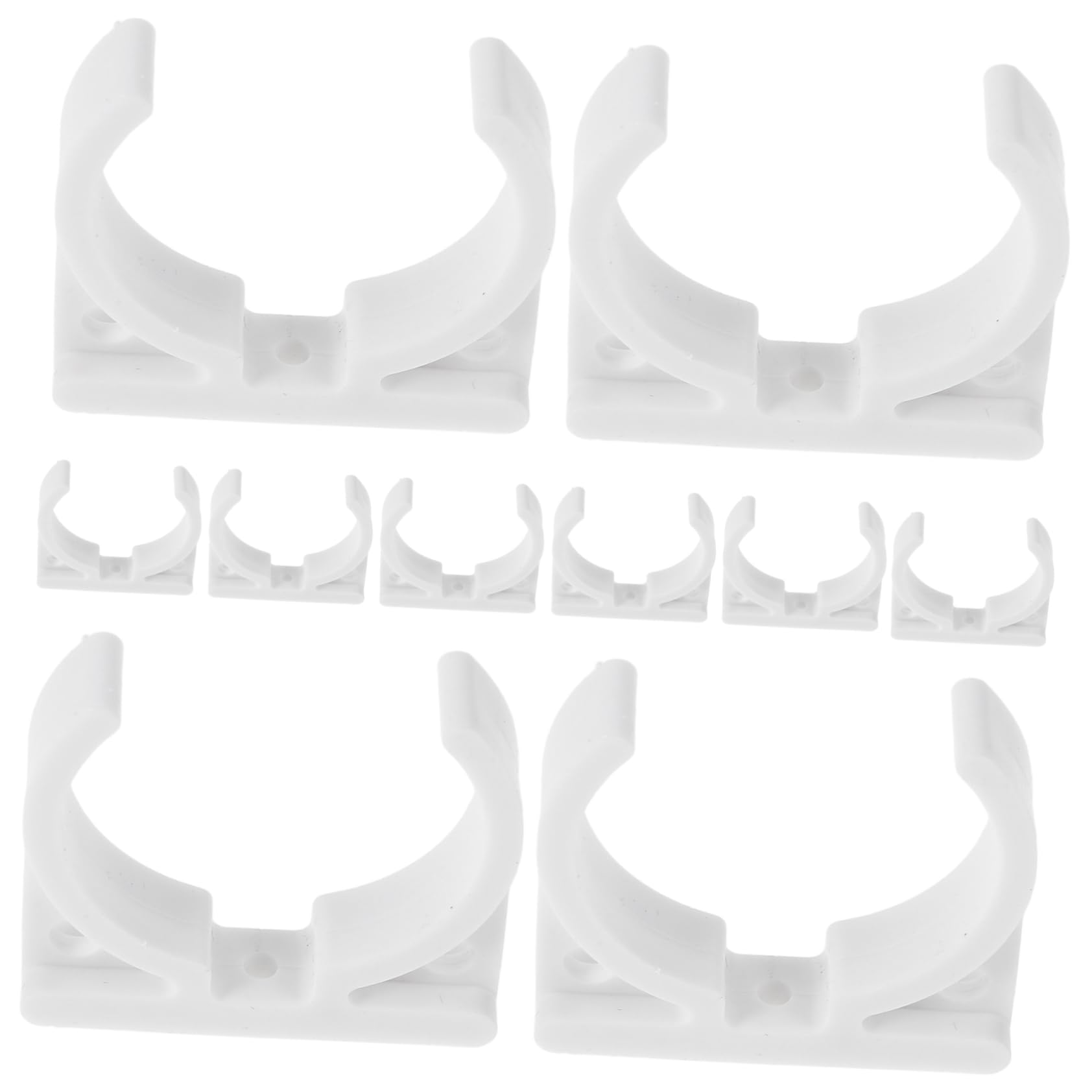 Alipis Water Filter System Parts 10pcs Plastic Clamps Ro Membrane Clip Quick Connect Water Line Locking Clip
