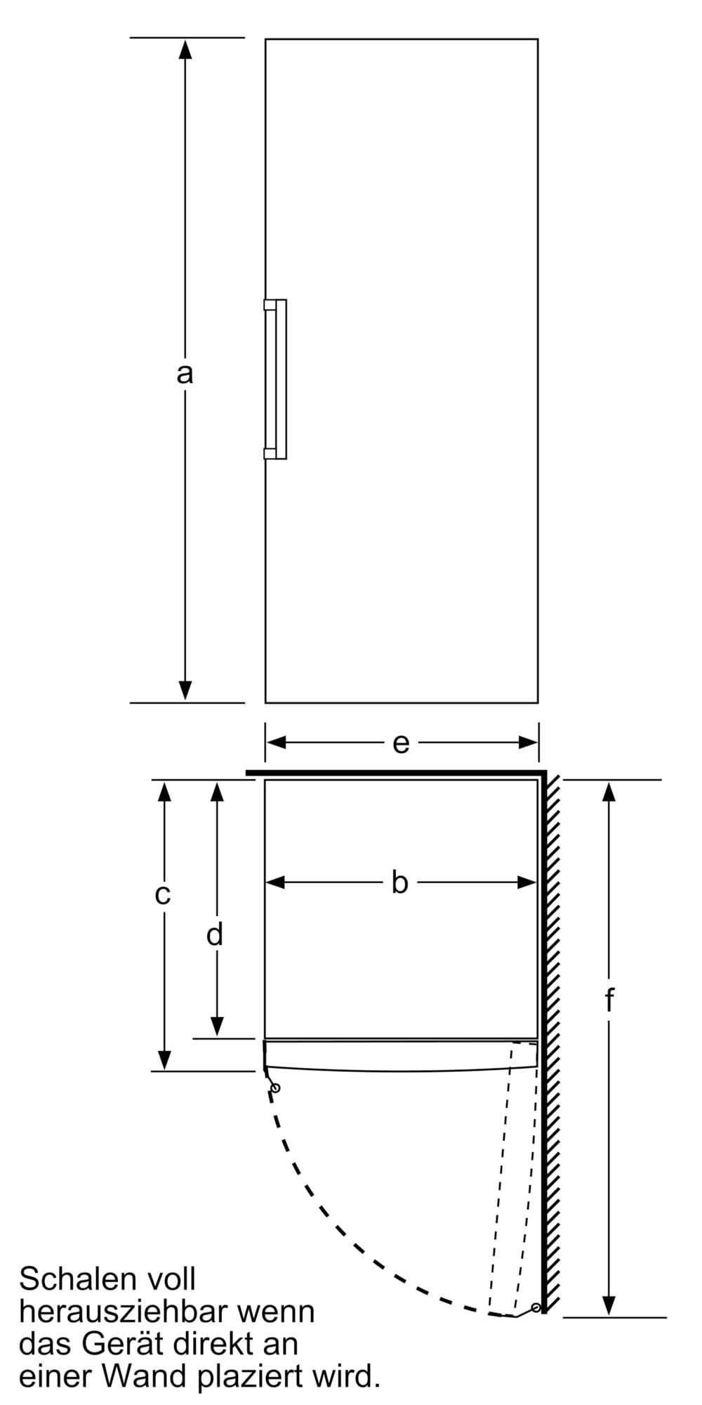 Siemens GS51NAWCV iQ500 Freistehender Gefrierschrank, 289 L, noFrost, bigBox, varioZone, Weiß