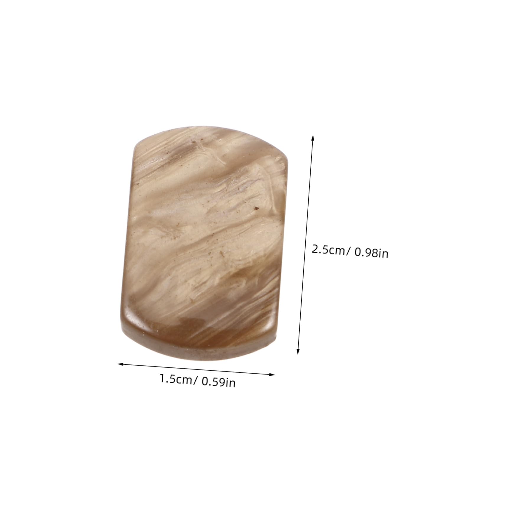 Yardwe Acoustic Electric Guitar Tuning Pegs 6 Pieces Handles Gold Grey Easy Tuning Guitar Supplies