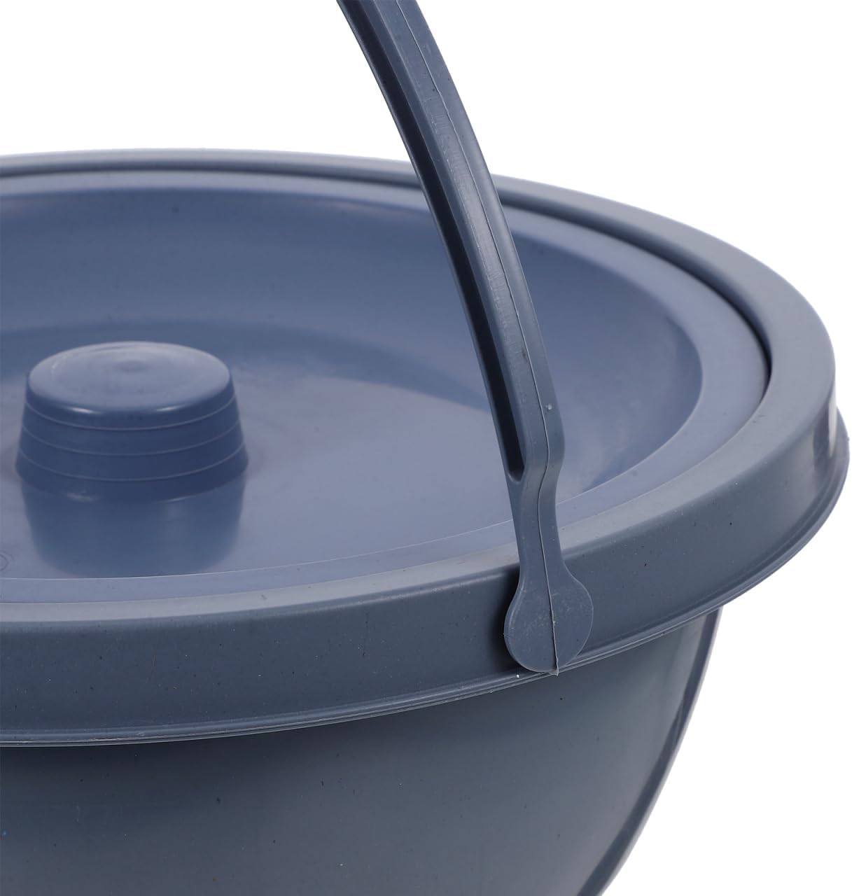 Beaupretty Portable Nighttime Urinal Pot with Lid Spill Proof Design for Elderly Adults Kids Home Hospital Car Camping 11.02X11.02X4.72 Inch