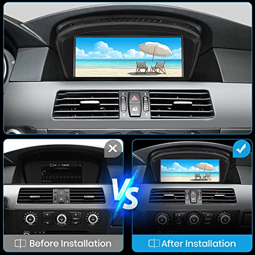 Radio Android 13 Junsun para BMW 3 5 Series 8.8in miniatura 2