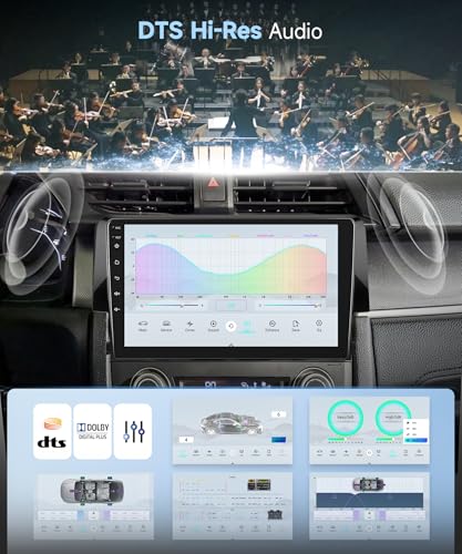 Image of 5 /6GWiFi 8Core Qualcomm 4G+64G,Radio for Honda Civic 2016-2020 Radio Android Car Stereo 5.1Bluetooth,Wireless Carplay,DSP Hi-Res,Android Auto,9'' 1280P IPS Touch Screen,Cooling Fan,GPS,FM /RDS,Camera