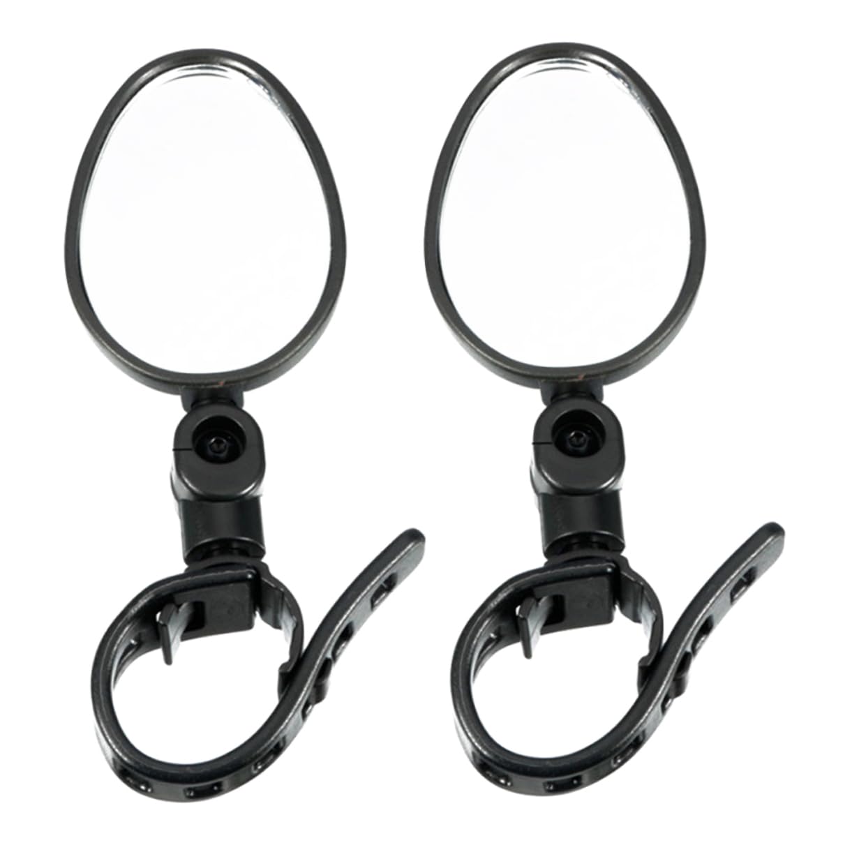 KESYOO 2Pcs Bike Rear View Mirrors Durable Reflective Mirrors for Mountain and Road Bikes Easy to Install Modification Accessories Reflection for Safer Riding